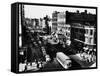 Harlem's Famous Thoroughfare, 125th Street in 1943-null-Framed Stretched Canvas