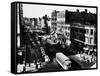 Harlem's Famous Thoroughfare, 125th Street in 1943-null-Framed Stretched Canvas