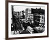 Harlem's Famous Thoroughfare, 125th Street in 1943-null-Framed Photo