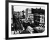 Harlem's Famous Thoroughfare, 125th Street in 1943-null-Framed Photo