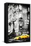 Harlem Taxi II - In the Style of Oil Painting-Philippe Hugonnard-Framed Stretched Canvas