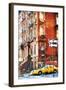 Harlem Taxi - In the Style of Oil Painting-Philippe Hugonnard-Framed Giclee Print