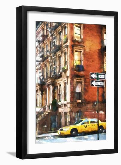 Harlem Taxi-Philippe Hugonnard-Framed Giclee Print