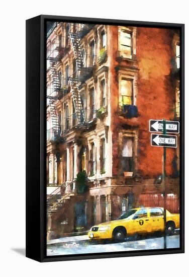 Harlem Taxi-Philippe Hugonnard-Framed Stretched Canvas