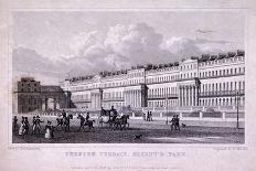 Interior View of the Stock Exchange, Bartholomew Lane, City of London, 1841-Harlen Melville-Giclee Print
