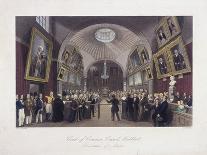 Interior View of the Banqueting House at Whitehall, Westminster, London, C1840-Harlen Melville-Giclee Print