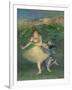 Harlequin and Colombine, circa 1886-1890-Edgar Degas-Framed Giclee Print