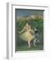 Harlequin and Colombine, circa 1886-1890-Edgar Degas-Framed Premium Giclee Print