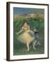 Harlequin and Colombine, circa 1886-1890-Edgar Degas-Framed Giclee Print