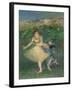 Harlequin and Colombine, circa 1886-1890-Edgar Degas-Framed Giclee Print