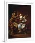 Harlequin as a Father-Giovanni Domenico Ferretti-Framed Giclee Print