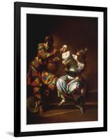 Harlequin as a Father-Giovanni Domenico Ferretti-Framed Giclee Print