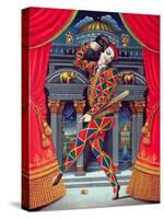 Harlequin at the Gates of Horn and Ivory, 2007-Frances Broomfield-Stretched Canvas