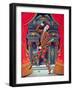 Harlequin at the Gates of Horn and Ivory, 2007-Frances Broomfield-Framed Premium Giclee Print