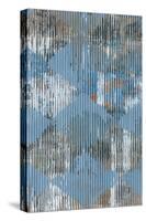 Harlequin Blue I-Dlynn Roll-Stretched Canvas