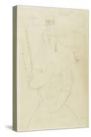 Harlequin, C.1915-Amedeo Modigliani-Stretched Canvas