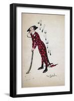 Harlequin, C1880-1930-Henry Gerbault-Framed Giclee Print