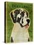 Harlequin Great Dane No Crop-John W Golden-Stretched Canvas