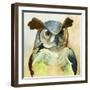 Harlequin Hibou II-Grace Popp-Framed Art Print