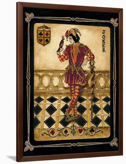 Harlequin Joker-Gregory Gorham-Framed Art Print