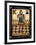 Harlequin King-Gregory Gorham-Framed Art Print