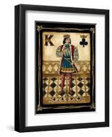 Harlequin King-Gregory Gorham-Framed Art Print