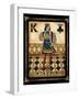 Harlequin King-Gregory Gorham-Framed Art Print