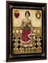 Harlequin Queen-Gregory Gorham-Framed Art Print