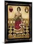 Harlequin Queen-Gregory Gorham-Mounted Art Print