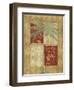 Harlequin Royal Palm-null-Framed Art Print