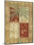 Harlequin Royal Palm-null-Mounted Art Print