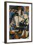 Harlequin with a Guitar, 1917-Juan Gris-Framed Giclee Print