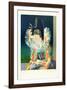 Harlequin-Paul Collomb-Framed Collectable Print