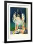 Harlequin-Paul Collomb-Framed Collectable Print