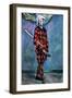 Harlequin-Paul C?zanne-Framed Art Print