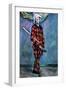 Harlequin-Paul C?zanne-Framed Art Print