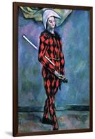 Harlequin-Paul C?zanne-Framed Art Print