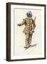 Harlequin-Maurice Sand-Framed Art Print