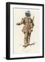 Harlequin-Maurice Sand-Framed Art Print