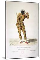 Harlequin-French School-Mounted Giclee Print