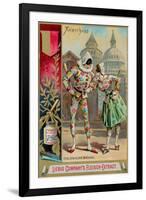 Harlequin-null-Framed Giclee Print