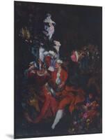 Harlequins, 1913-Konstantin Andreyevich Somov-Mounted Giclee Print