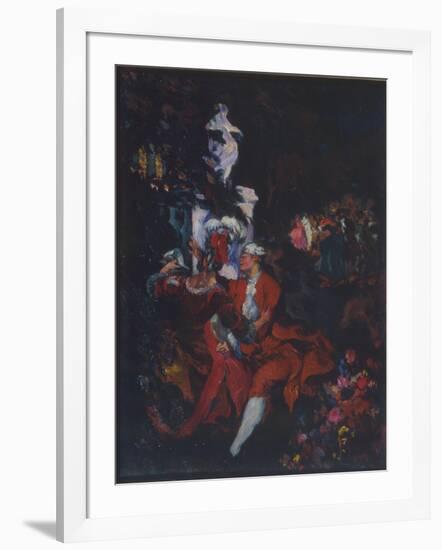 Harlequins, 1913-Konstantin Andreyevich Somov-Framed Giclee Print