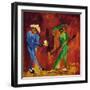 Harlequins-Vaan Manoukian-Framed Art Print