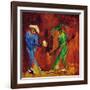 Harlequins-Vaan Manoukian-Framed Art Print