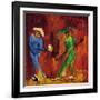 Harlequins-Vaan Manoukian-Framed Art Print