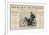 Harley-Davidson Advert-null-Framed Premium Giclee Print