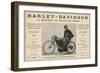 Harley-Davidson Advert-null-Framed Art Print