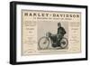 Harley-Davidson Advert-null-Framed Art Print