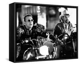 Harley Davidson and the Marlboro Man-null-Framed Stretched Canvas